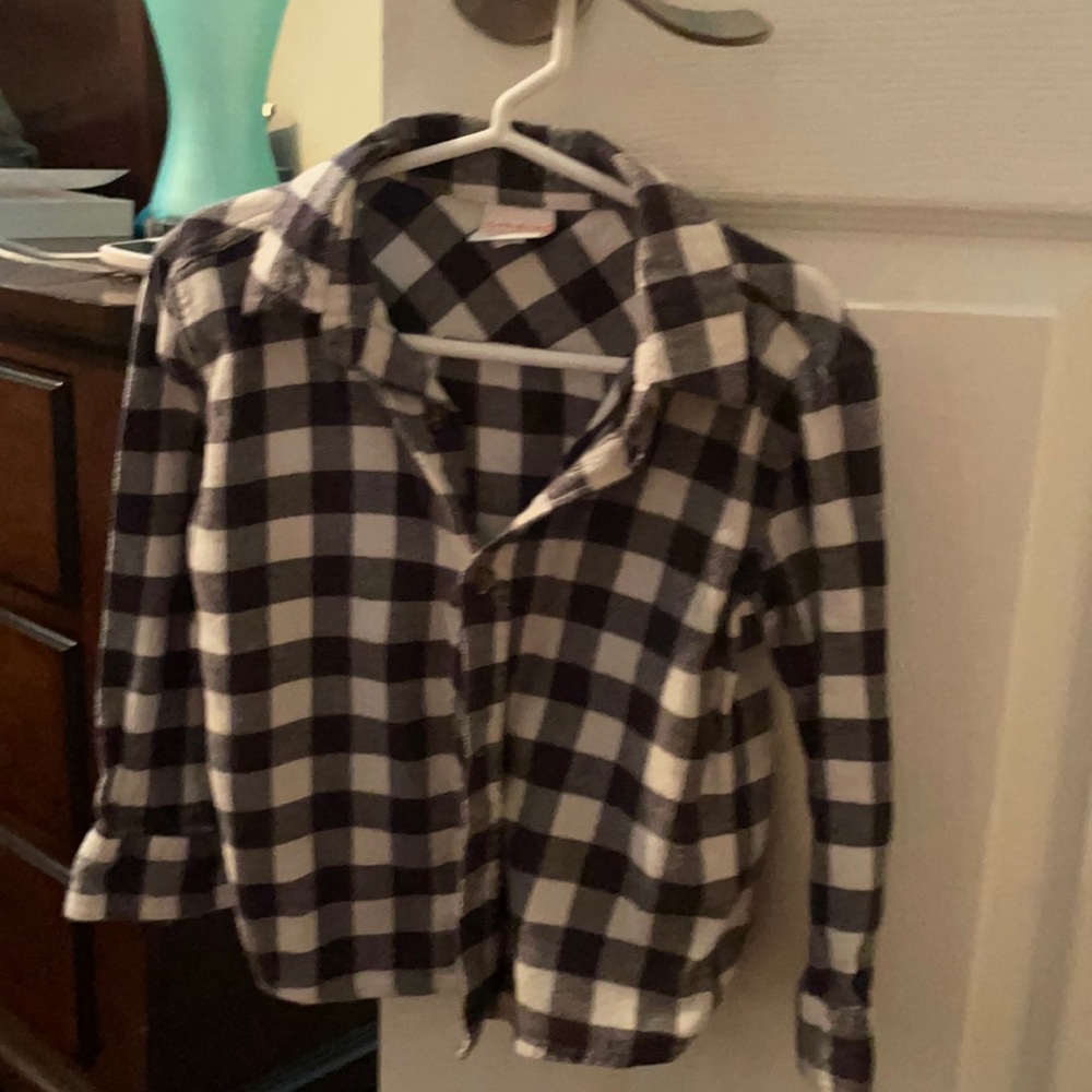 Fleece toddler button down